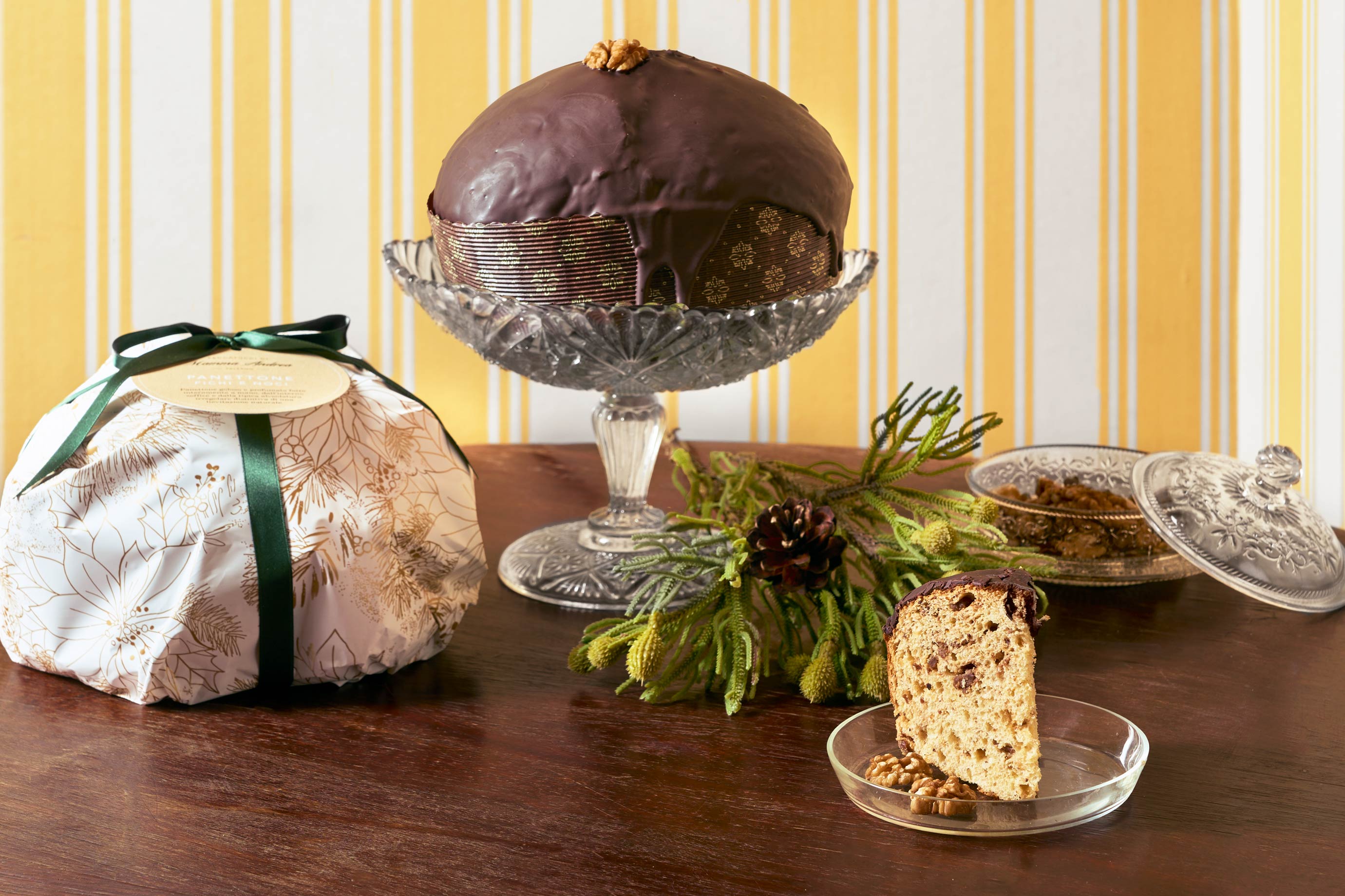 Panettone fichi e noci